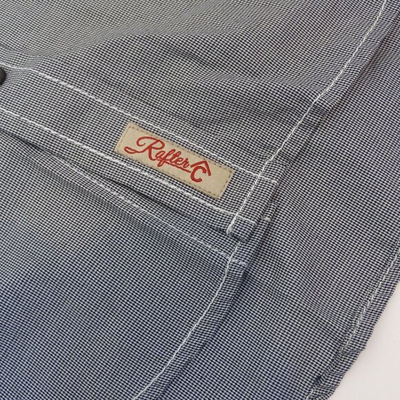 Rafter C Cowboy Pearl Snap Western Shirt Rodeo Boys Size M Black Long Sleeve - Picture 5 of 10